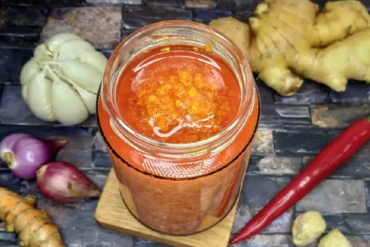 Jenis Bumbu Dasar Oranye - Kombinasi Pedas dan Rempah Kuat