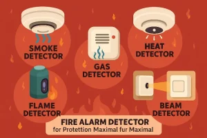 Jenis dan Fungsi Detektor Alarm Kebakaran untuk Proteksi Maksimal
